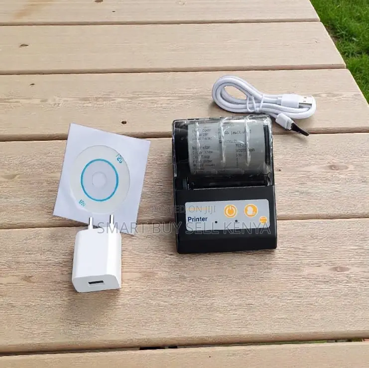 Mini 58mm Thermal Printer With Clear Printing and Fast Connectivity