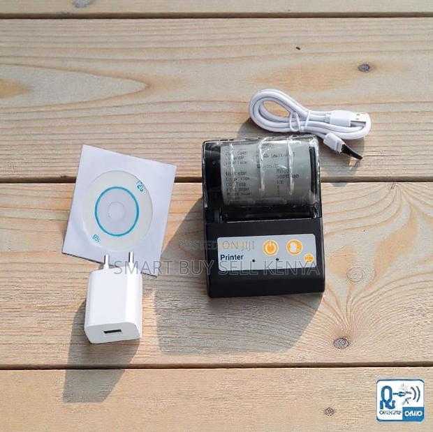 Lightweight 58mm Bluetooth Receipt Printer With Long Battery Life - main view