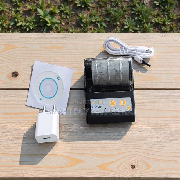 Mini Bluetooth 58mm Receipt Printer With Usb Wireless Connection - main view