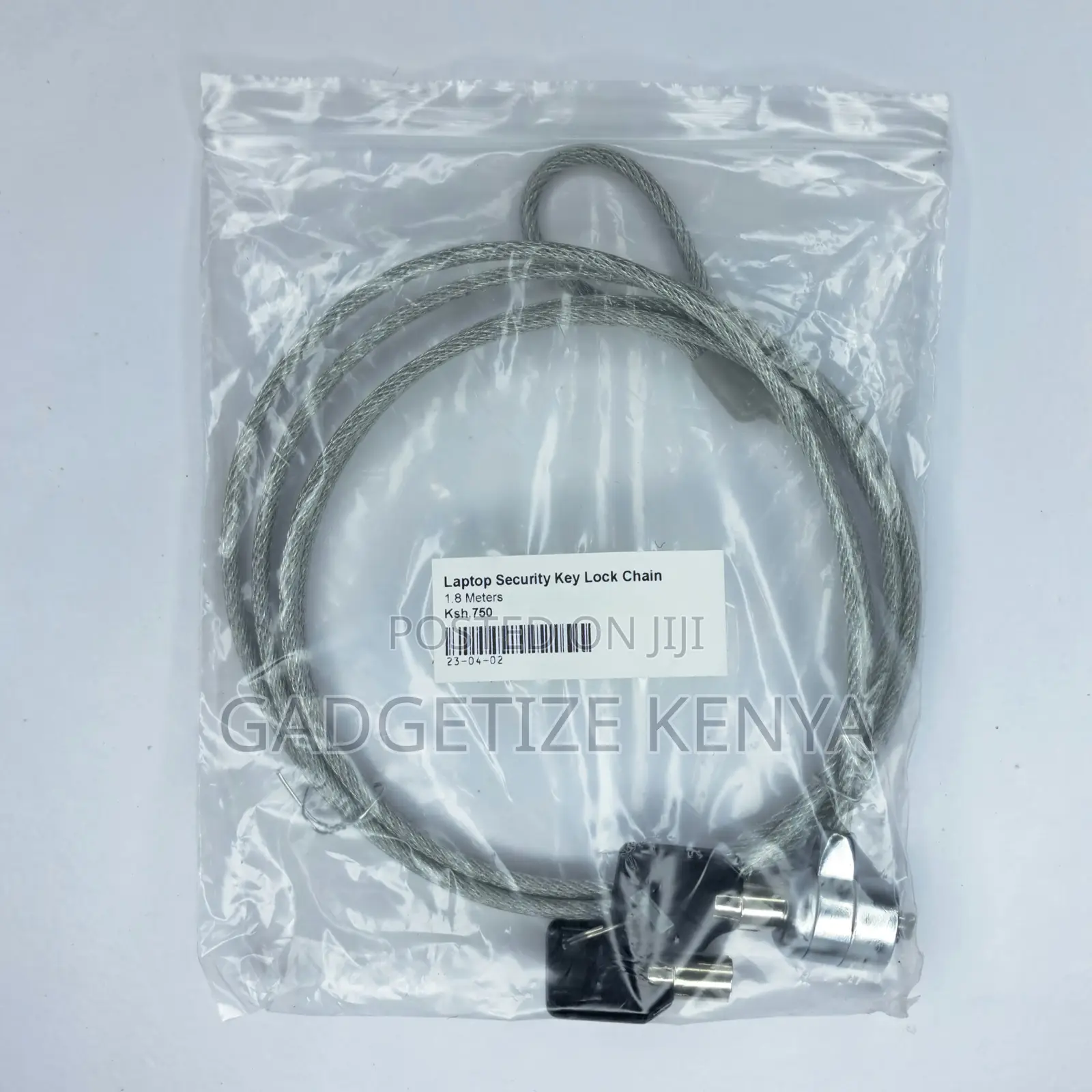 Laptop Security Key Lock Chain