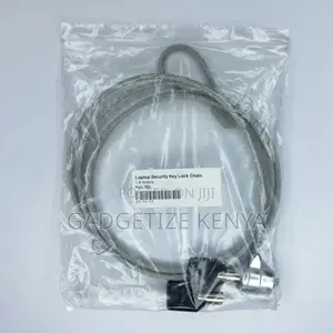 Laptop Security Key Lock Chain