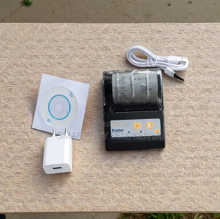 Mini 58mm Thermal Receipt Printer With Built-in Li-Ion Battery
