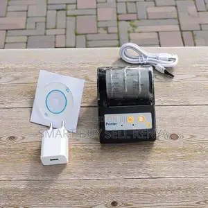 Compact 58mm Bluetooth Thermal Printer for Outdoor Work Environments
