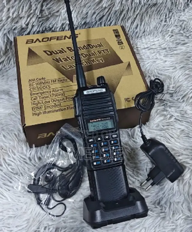 Baofeng Uv82 8w Radio Call Walkie Talkie - 128 Memory Channels