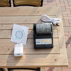 Portable 58mm Bluetooth Printer With Large Capacity Battery