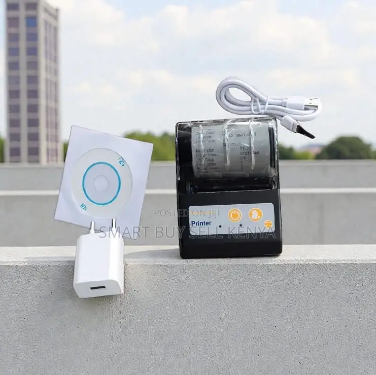 Mini 58mm Thermal Receipt Printer for Shops and Mobile Businesses
