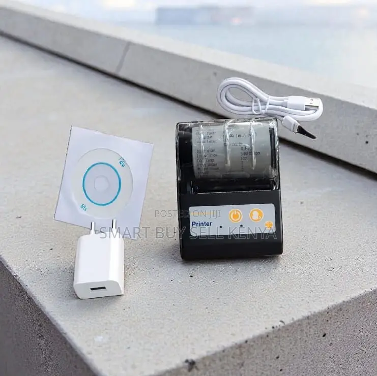 Lightweight 58mm Bluetooth Thermal Printer With Simple Setup