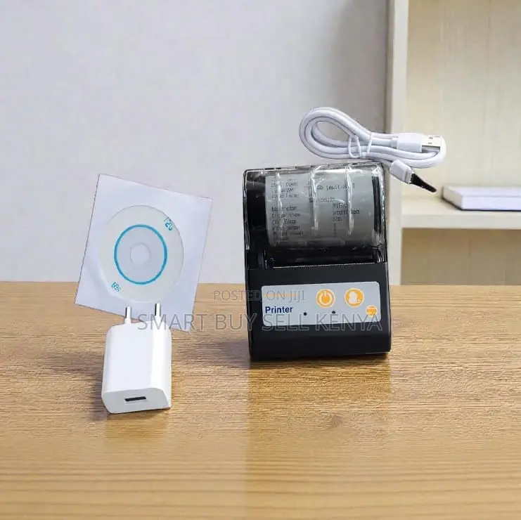 Portable 58mm Receipt Printer With Multiple Language Support