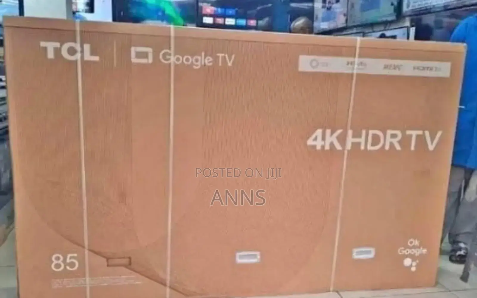 4 K HDR Google TCL 85 Inch Tv