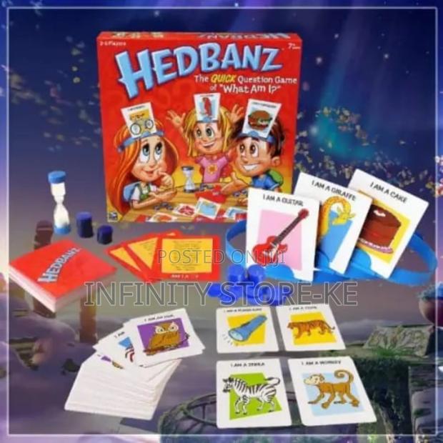 What Am I Board Games/ Hedbanz Board Games
