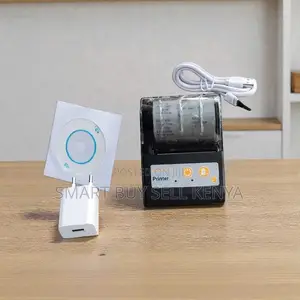 Portable 58mm Bluetooth Thermal Printer With Durable Design