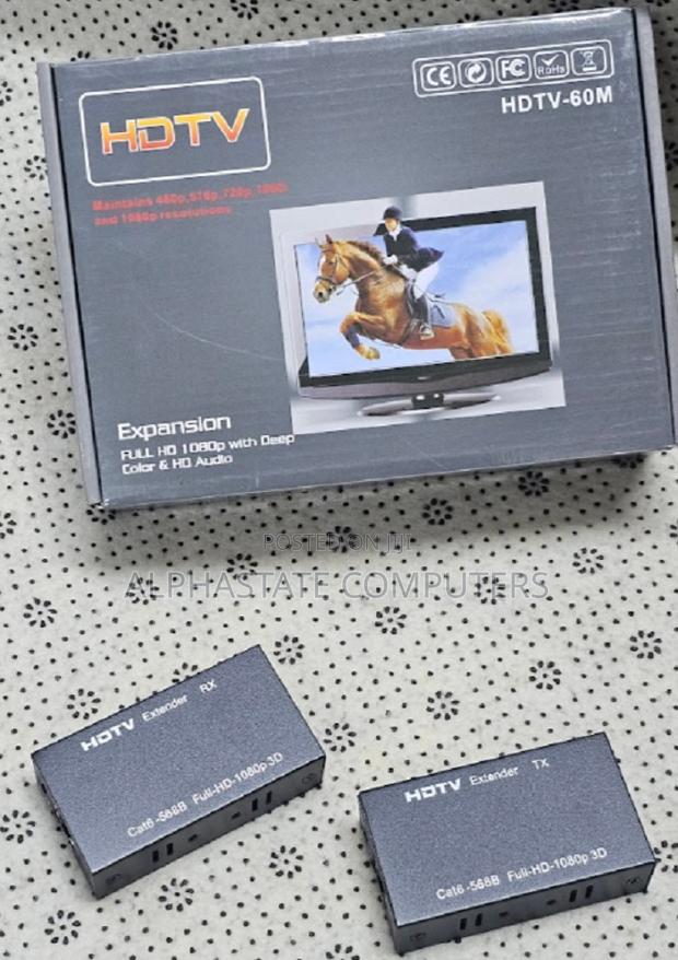 Hdmi 60m Extender Over Network Cable Full Hd Hdmi Transmitter Receiver - main view