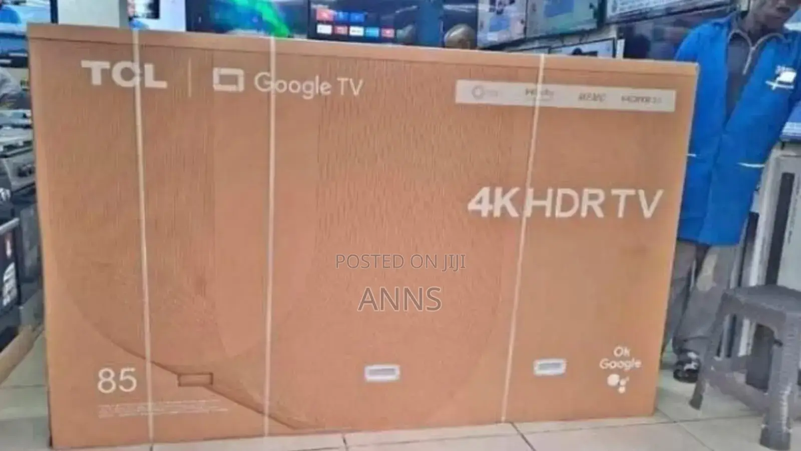 Wide Angle Viewing TCL 4 K 85 Inch Tv