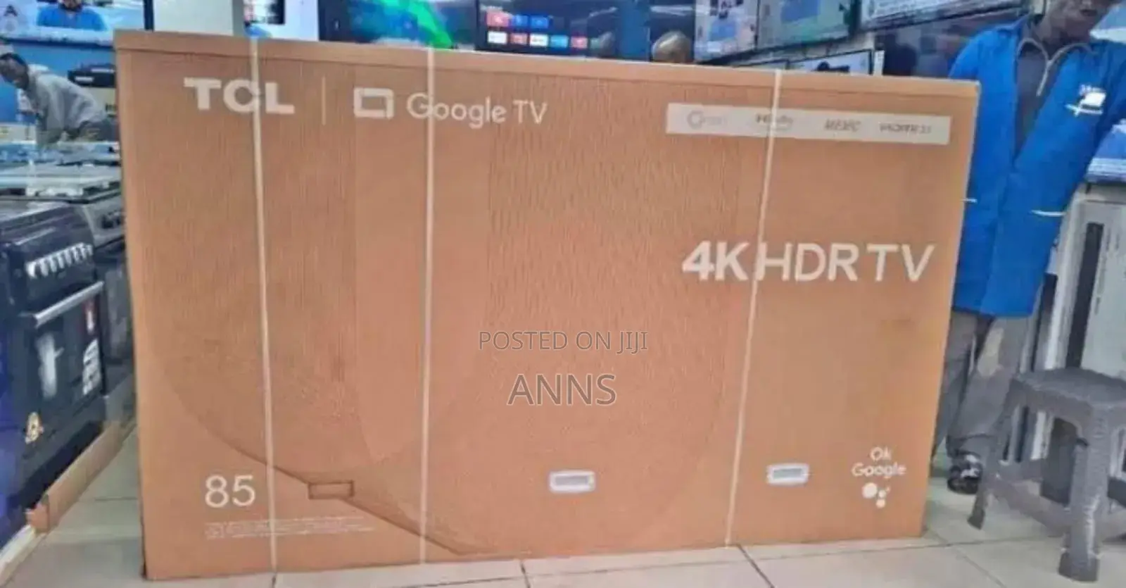Wide Angle Viewing TCL 4 K 85 Inch Tv