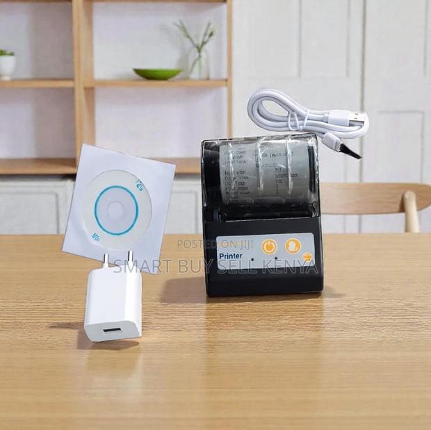 Compact 58mm Bluetooth Thermal Receipt Printer for Daily Use - main view