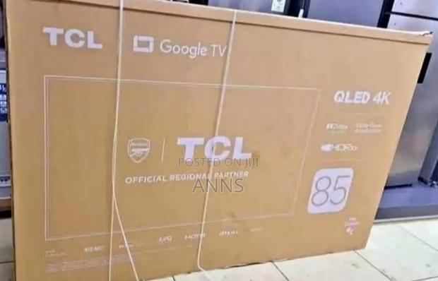 Frameless 4 K HDR 85 Inch Television TCL