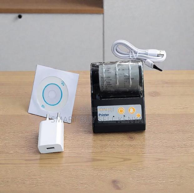 Portable 58mm Thermal Printer With Usb and Bluetooth Connection