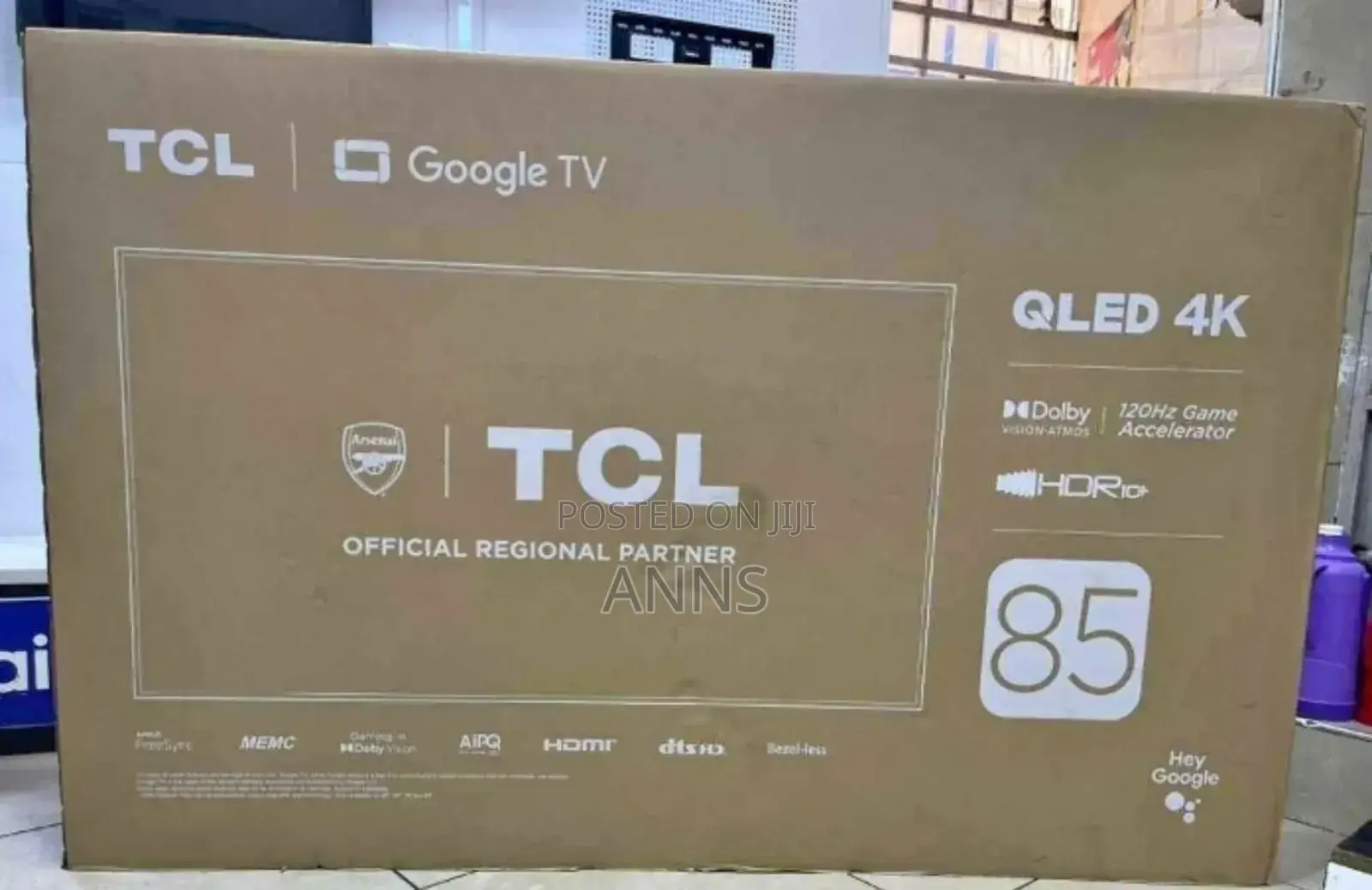 Dolby Vision Audio TCL 85 Inch Television