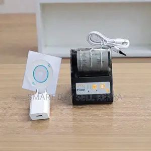 Small 58mm Bluetooth Thermal Printer With Built-in 2000mah Battery