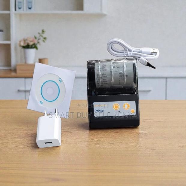 Mini Mobile Pocket Size 58mm Bluetooth Receipt Printer for Outdoor Use