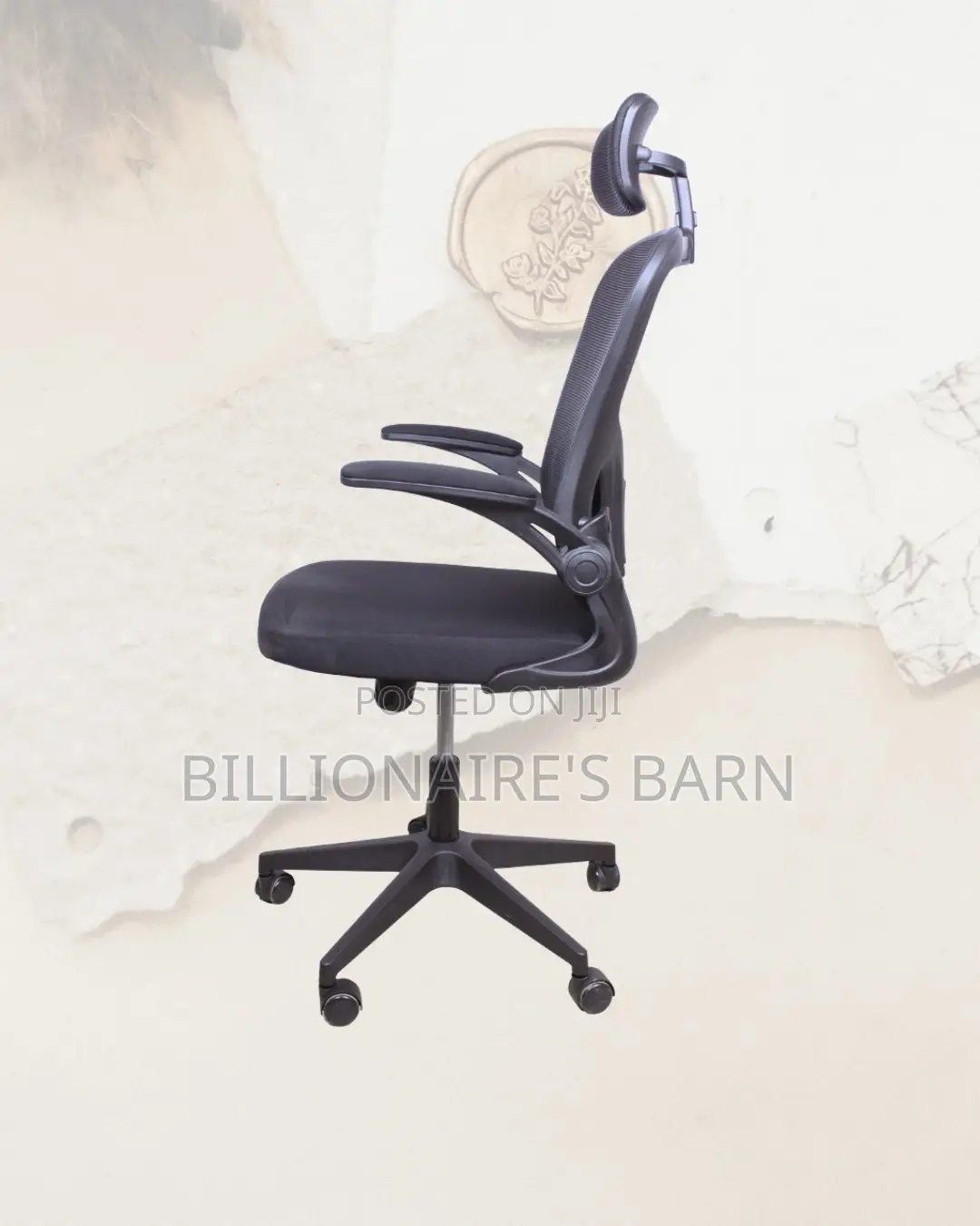 Pro Office Grey Nylon Sleek | Perfect for Home Office