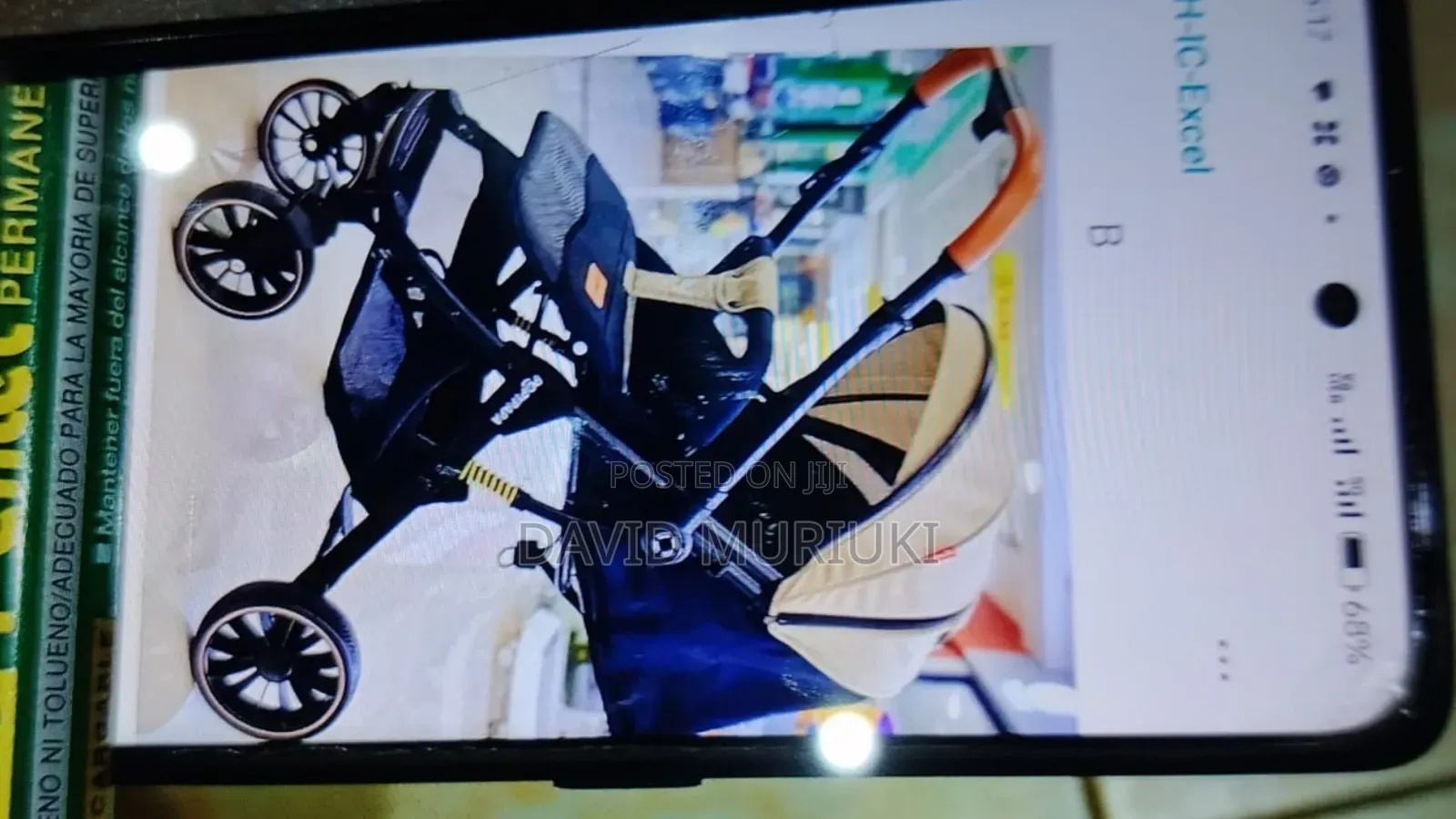Stroller With Reversible Handle