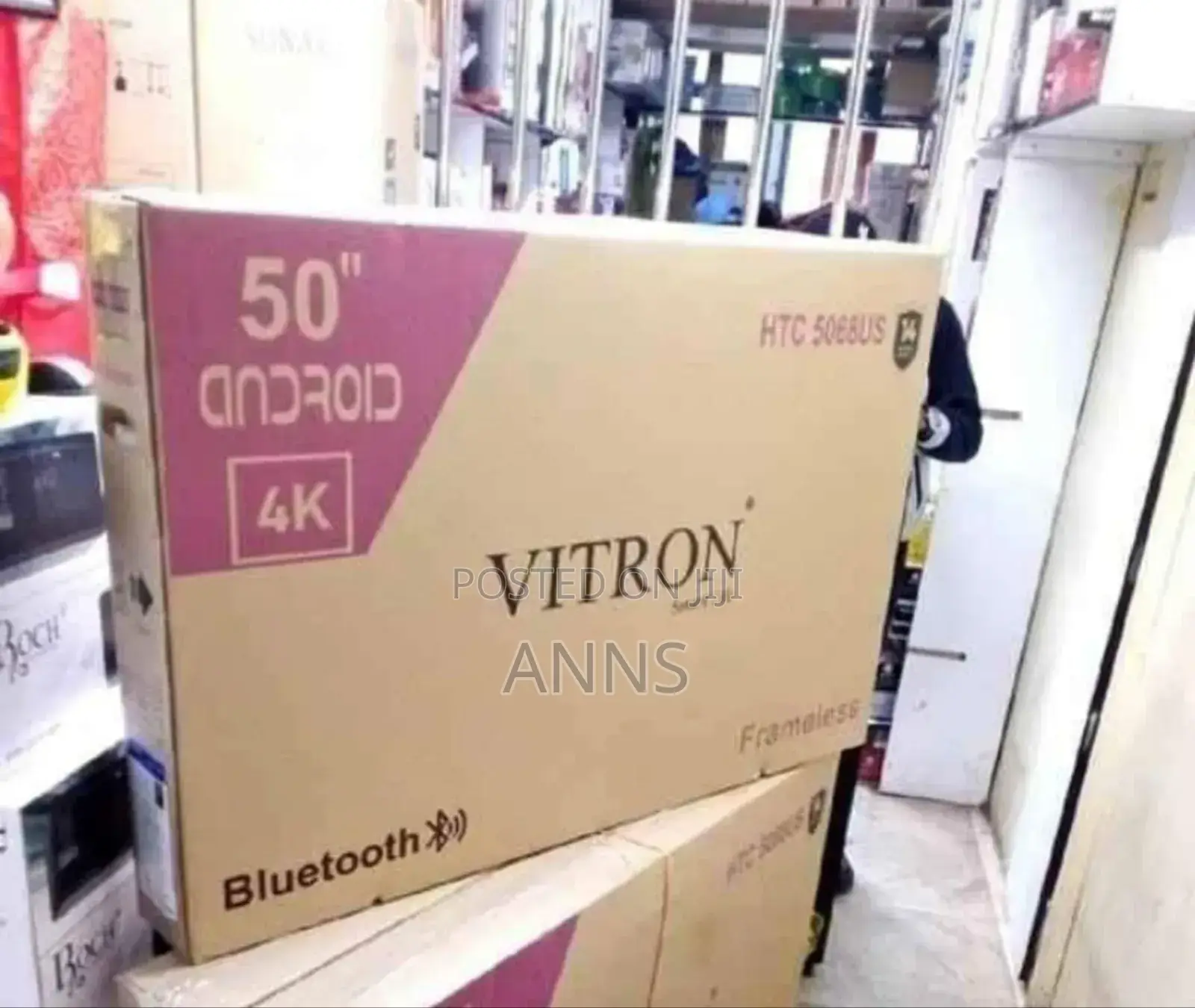 Ample Storage 50 Inch Vitron Tv