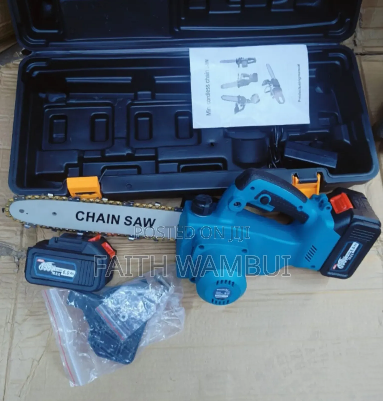12 Inch Cordless Chain Saw Machine/Chainsaw Machine