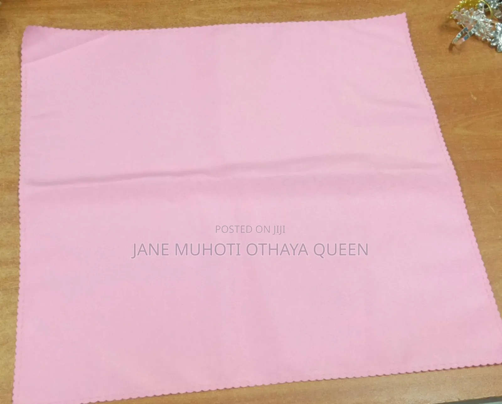 *Napkin Pink Silk