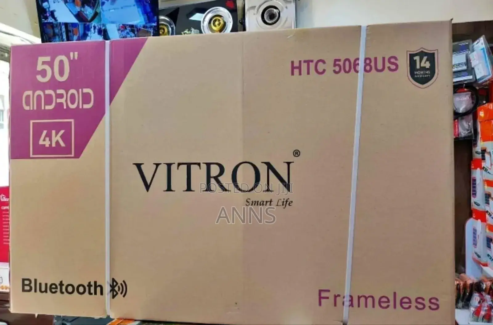 Inbuilt Decorder Vitron 50 Inch Android Tv