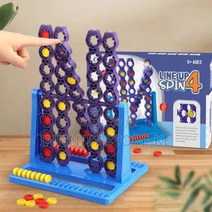 Line Up 4 Spin Board Games/ Line Up 4 Board Games - main view