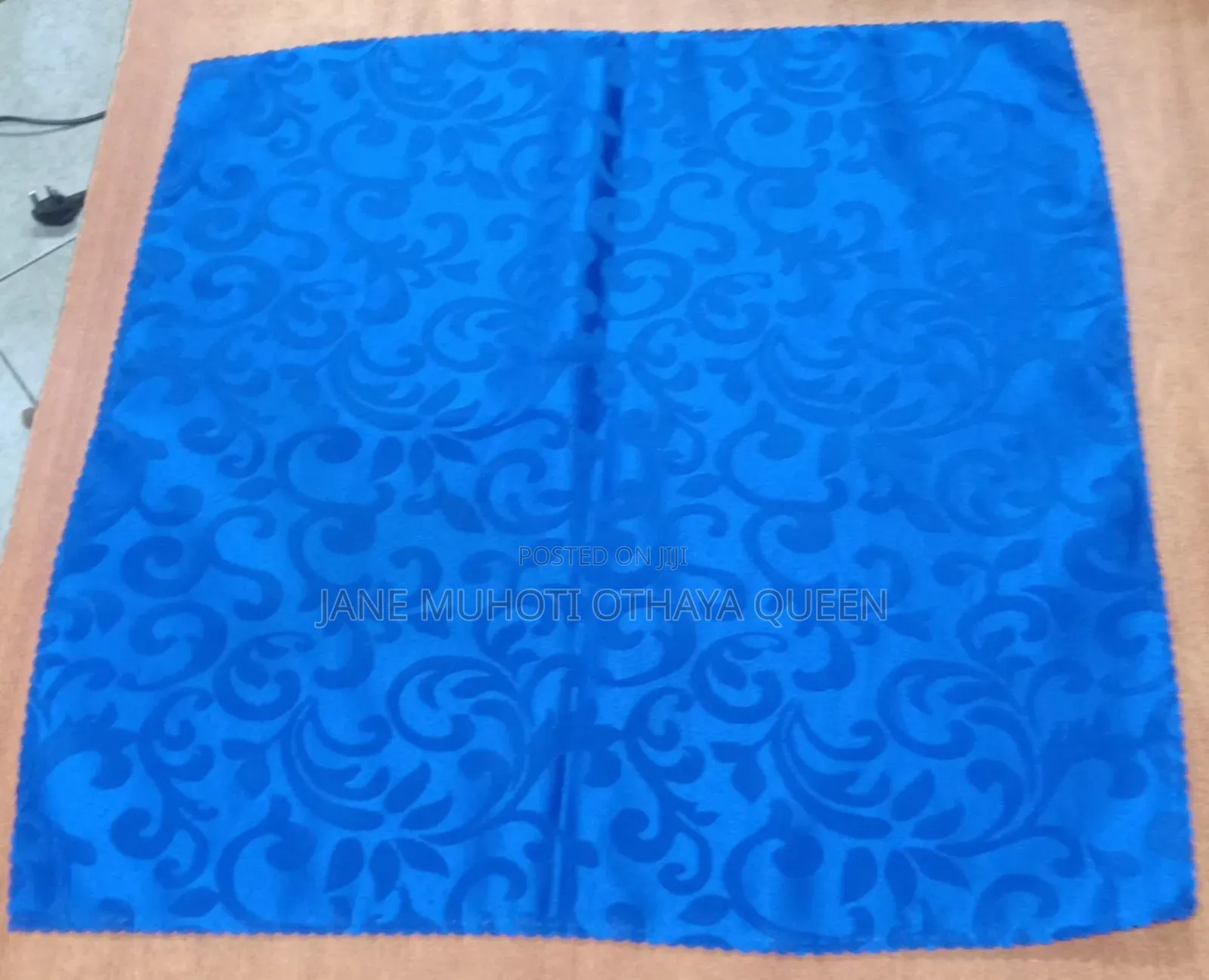 Napkin Flowered Blue