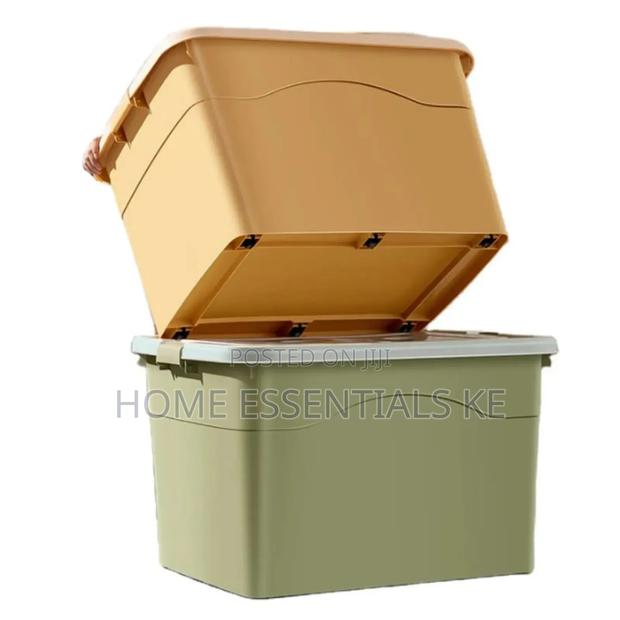 Multipurpose Quality Storage Box 70l With Wheels