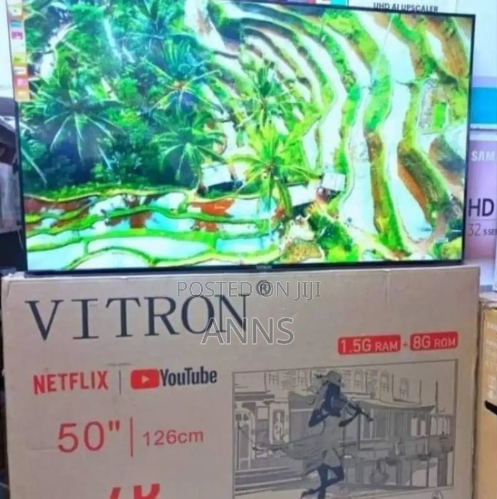 4 K Vitron 50 Inch 8 Gb Rom