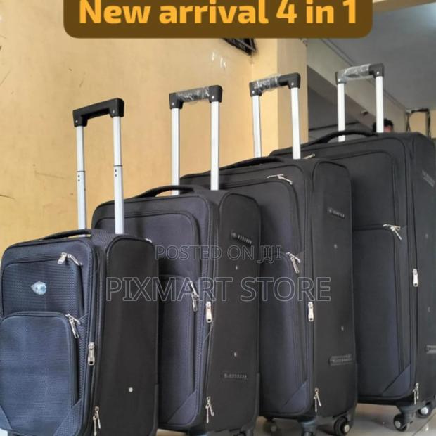 4-in-1 Luxe Travel Companion – Suitcase Briefcase Hybrid Bag