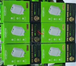 Oraimo Powercube 20w Dual Ports Type C Rapid Charger New Sealed
