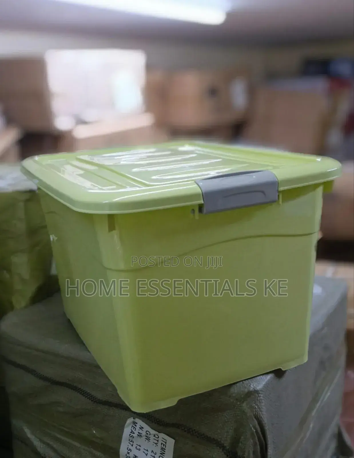 Multipurpose Quality Storage Box 70l With Wheels