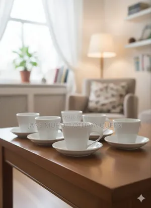 *Expresso Cup and Saucer 12pcs