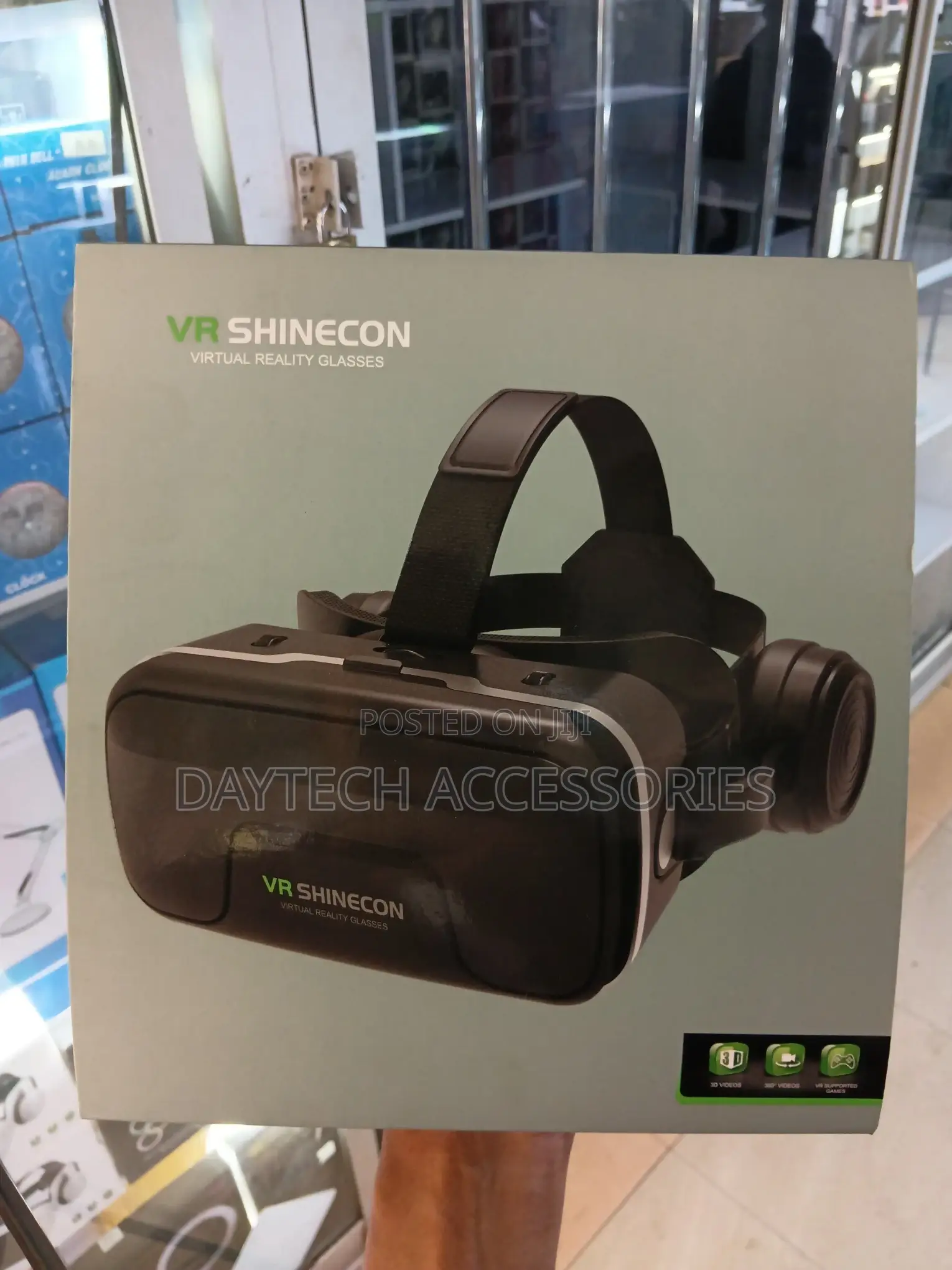 Vr Shinecon 3d Vr Glasses - Black