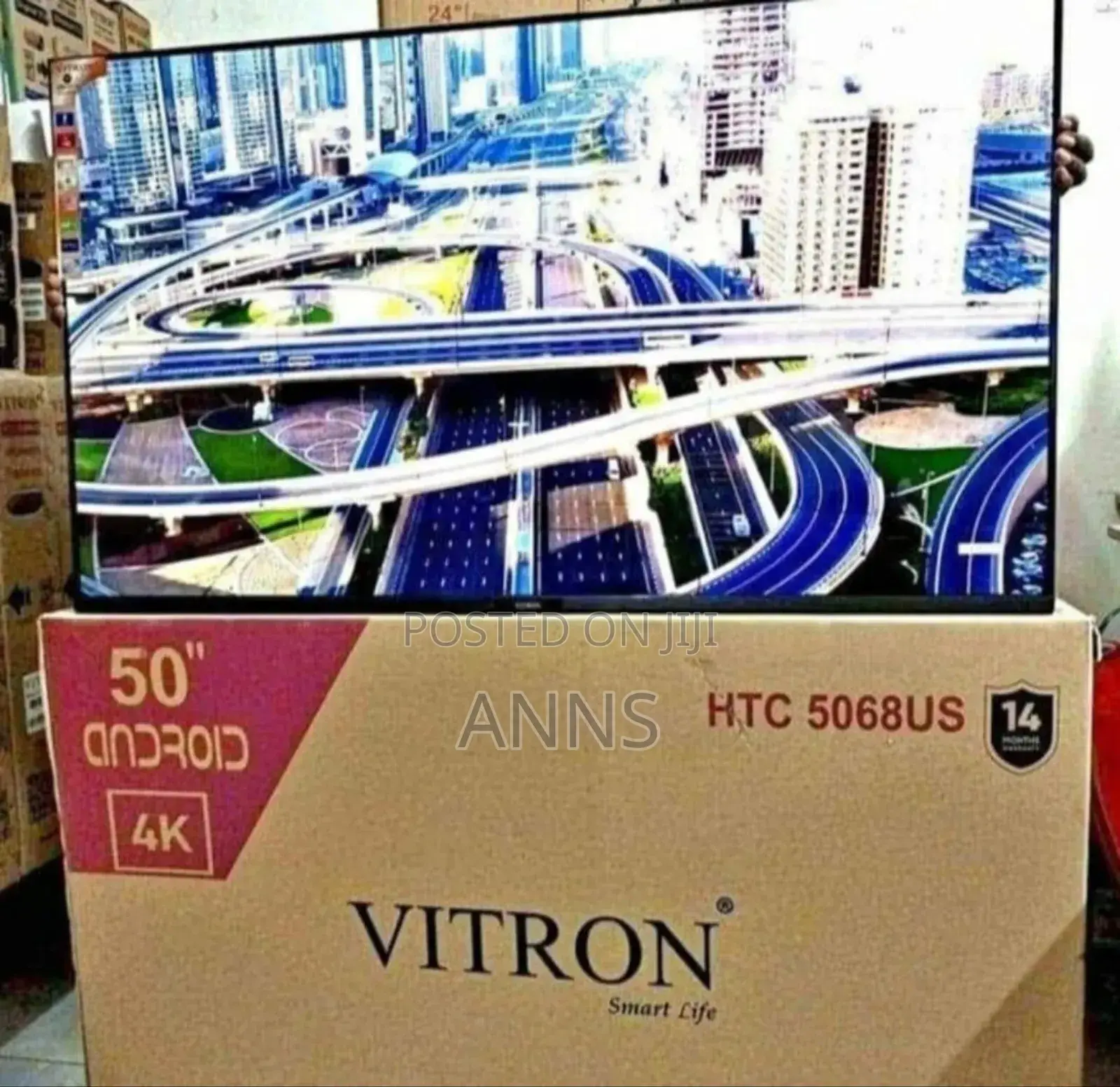 Slim Frame 4 K 50 Inch Vitron Tv