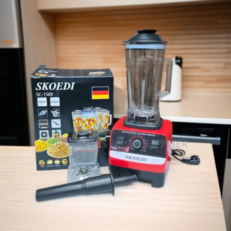 Efficient and Convenient 2-in-1 2.5 Litres Skoedi 4500 Watts Blender