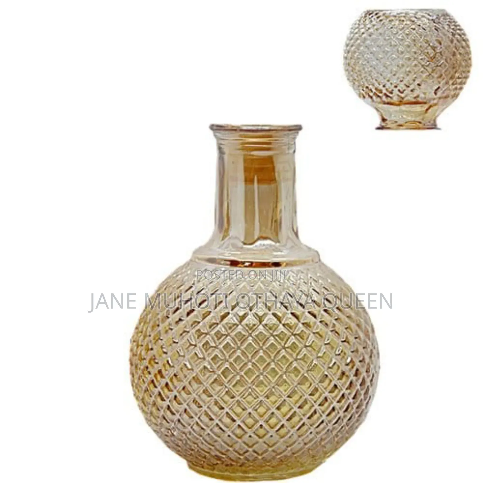 Decanter Round Gold
