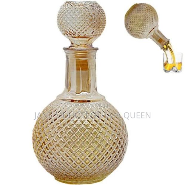 Decanter Round Gold - thumbnail 4