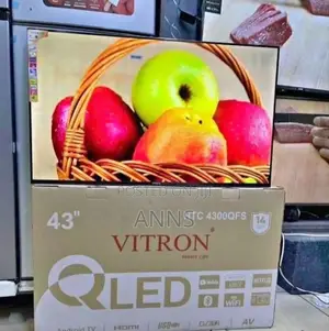 Inbuilt Decorder Vitron 43 Inch Qled Television