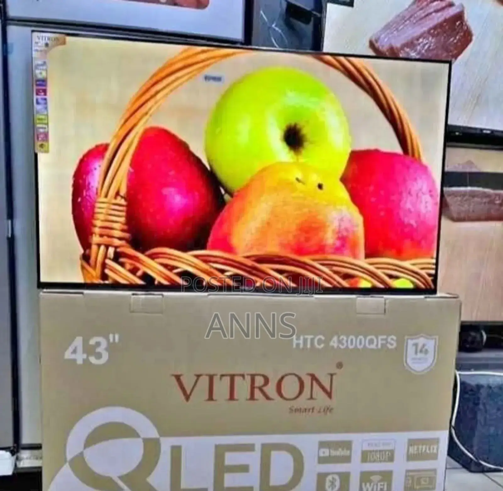 Inbuilt Decorder Vitron 43 Inch Qled Television