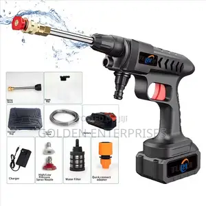 Pressure Washer Spray Gun, Home Car Cleaning, Battery Powered 48w