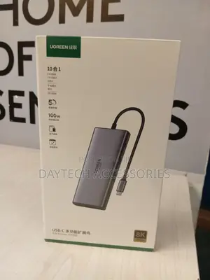 Ugreen Revodok Pro 210 10-in-1 Usb-C Hub (Dual Hdmi at 30hz, 100w Pd)