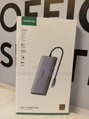 Ugreen Revodok Pro 210 10-in-1 Usb-C Hub (Dual Hdmi at 30hz, 100w Pd)