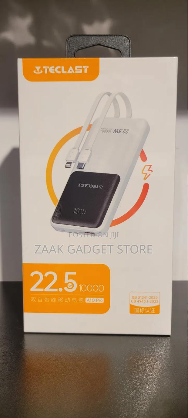 Portable Powerbank With 10,000mah ,Type C and Lighting - main view