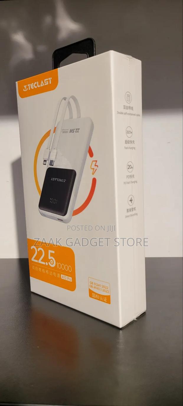 Portable Powerbank With 10,000mah ,Type C and Lighting - thumbnail 4